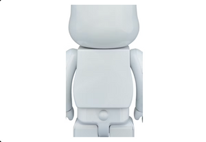 Bearbrick Rabbrick CHROME 400% BLANC