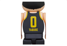 Load image into Gallery viewer, Bearbrick Yuta Tabuse #0 (Utsunomiya Brex) 100% &amp; 400% Set
