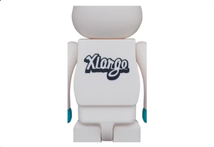 Bearbrick x XLARGE Little Friend 400% White