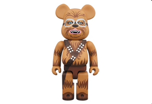 Bearbrick Chewbacca (version Han Solo) 400 % marron