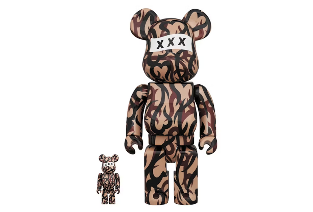 Ensemble Bearbrick NUMÉRO (N) XXX 100 % et 400 %