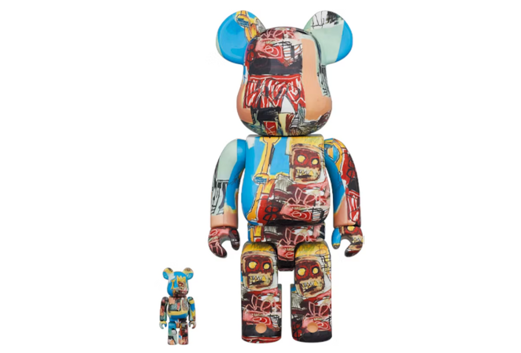 Coffret Bearbrick JEAN-MICHEL BASQUIAT #6 100% et 400%