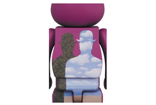 Load image into Gallery viewer, Bearbrick René Magritte (L&#39;oiseau de ciel 1965/La belle societe 1965) 100% &amp; 400% Set
