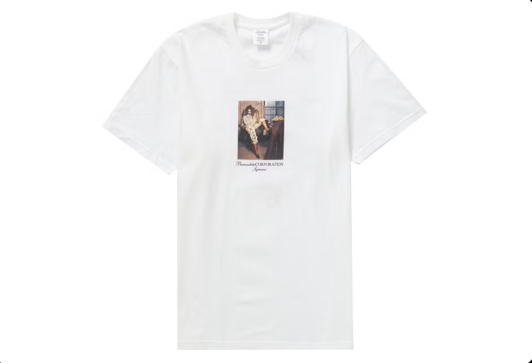 T-shirt blanc Supreme Bernadette Corporation Fuck