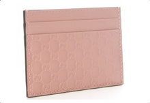 Load image into Gallery viewer, Gucci Card Case Microguccissima (5 Card Slot) Soft Pink
