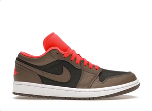 Jordan 1 Low SE Newsprint Gris Olive