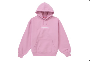 Supreme Box Logo Hooded Sweatshirt Sweatshirt (FW24) Pink