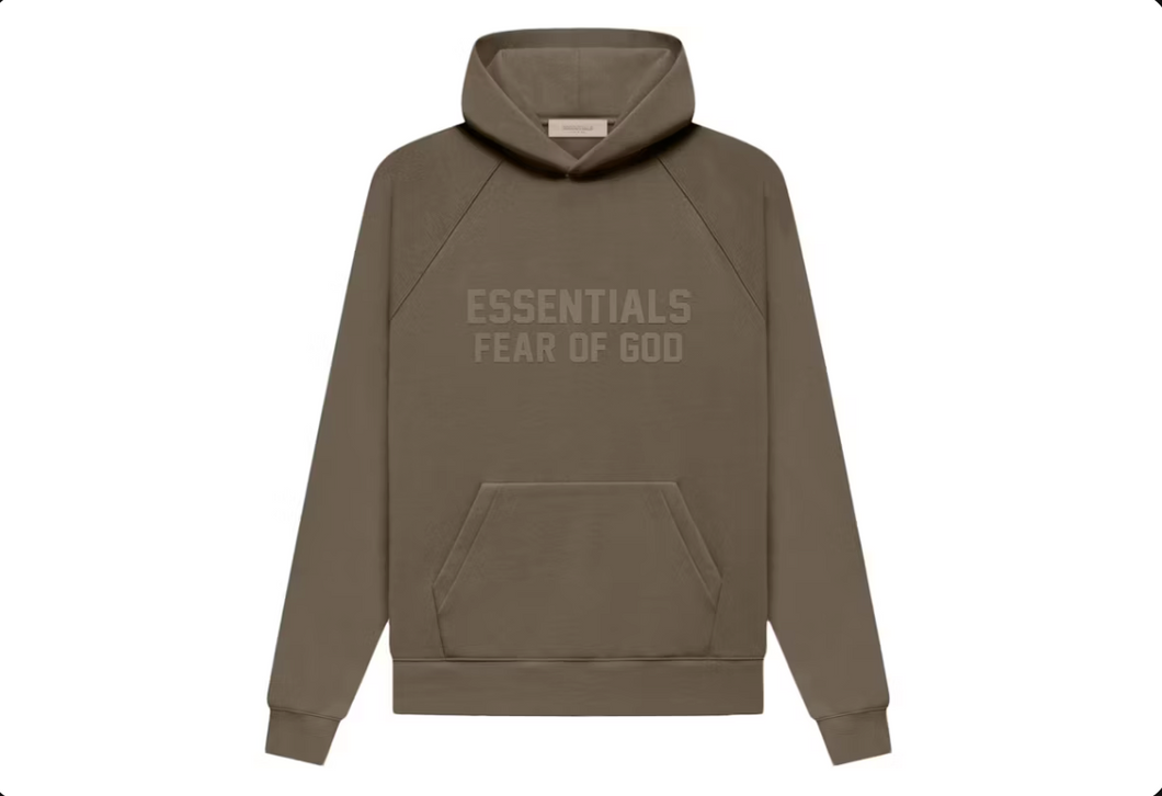 Fear of God Essentials Hoodie Wood