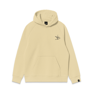 Sweat à capuche Crème Beige