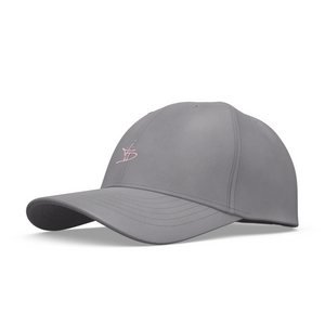 Casquette Grise et Rose