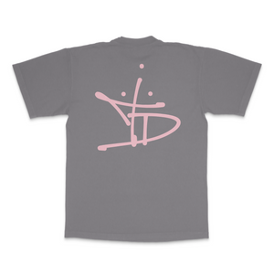 T-Shirt Gris et Rose