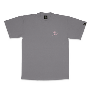 T-Shirt Gris et Rose