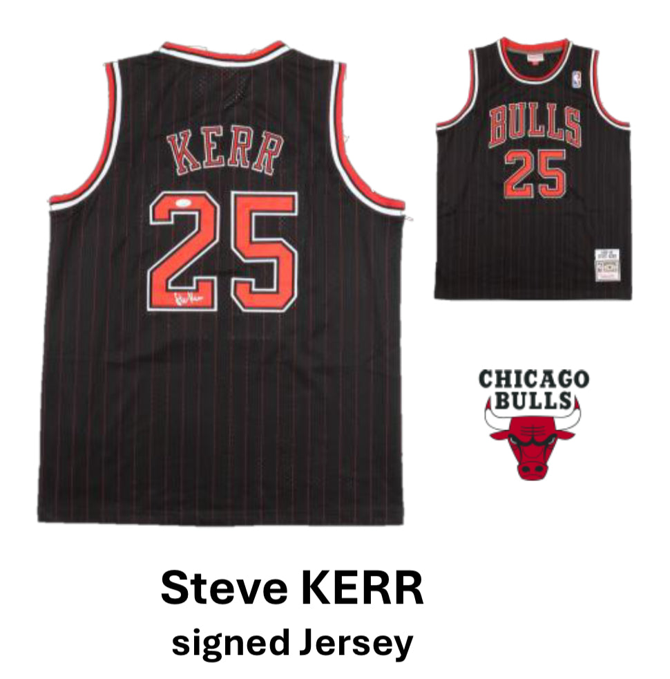 Steve KERR Signed Official Player Jersey