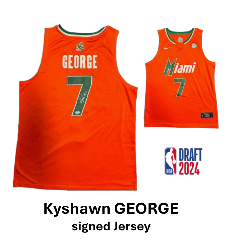 Maillot de joueur officiel signé par Kyshawn GEORGE