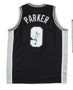 Tony PARKER Signed  Custom Jersey