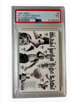 Load image into Gallery viewer, 1991 NIKE #6 MI FLIGHT SCHOOL MichaelJordan &amp; Spike Lee PSA 7
