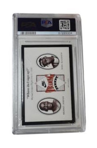 1991 NIKE #6 MI FLIGHT SCHOOL MichaelJordan & Spike Lee PSA 7