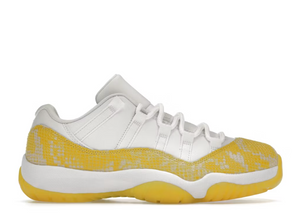 Jordan 11 Retro Low Yellow Snakeskin