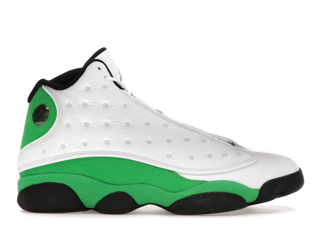 Jordan 13 Retro White Lucky Green