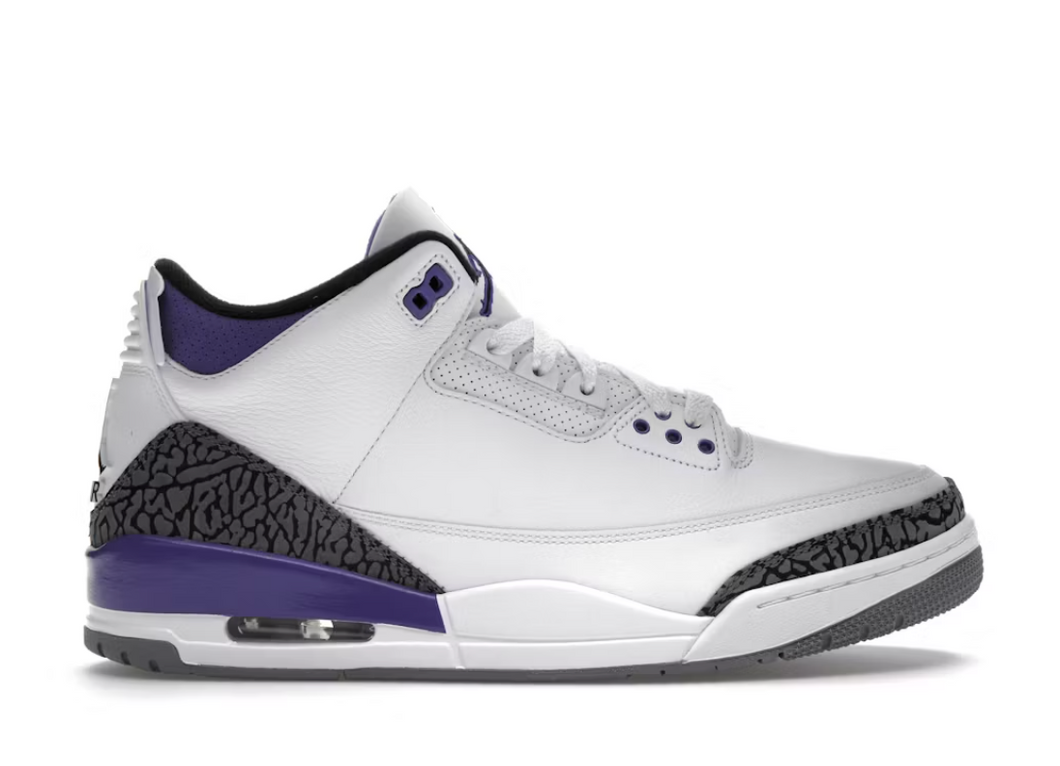 Jordan 3 Retro Iris Foncé