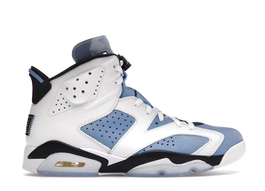 Jordan 6 Retro UNC White