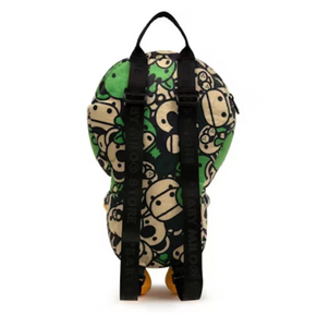 Sac à dos en peluche BAPE Baby Milo Vert PRÉCOMMANDE