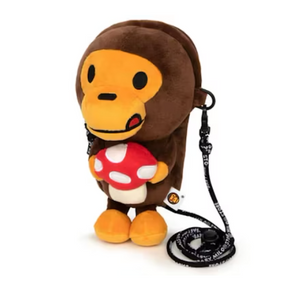 Sac pour téléphone portable BAPE Baby Milo (FW24) Marron PRÉCOMMANDE