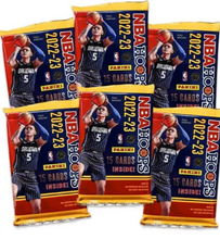 Charger l&#39;image dans la galerie, Pack de 6 ballons de basket Panini NBA Hoops 2022/23
