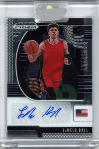 2020 Panini Prizm Draft Picks LaMelo Ball Rookie Auto