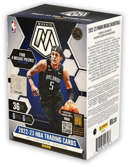 Pack de 6 ballons de basket Panini Mosaic 2022/23