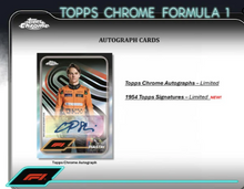 Charger l&#39;image dans la galerie, Blaster de Formule 1 Topps Chrome F1 2024, pack de 6
