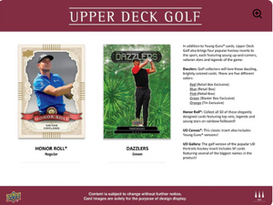 Pack de 6 balles de golf Blaster Upper Deck 2024