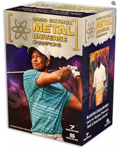 Pack de 5 blasters Metal Universe Champions Skybox Upper Deck 2022