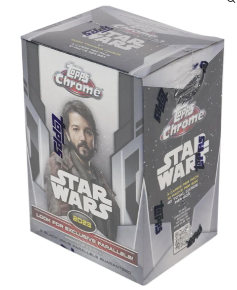 Blaster chromé Star Wars (Topps 2023)