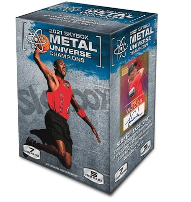 Pack de 5 blasters Metal Universe Champions Skybox Upper Deck 2021