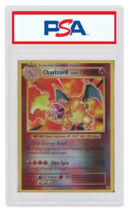 Charizard Reverse Foil 2016 Pokémon TCG XY Evolutions PSA 8