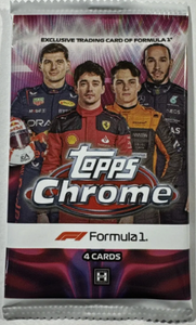 2024 Topps Chrome F1 Formula Pack