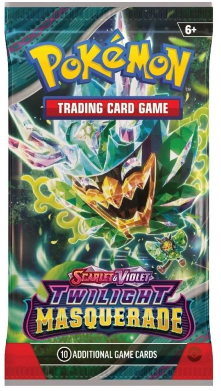 Pack de boosters Pokémon Scarlet Violet Twilight Masquerade