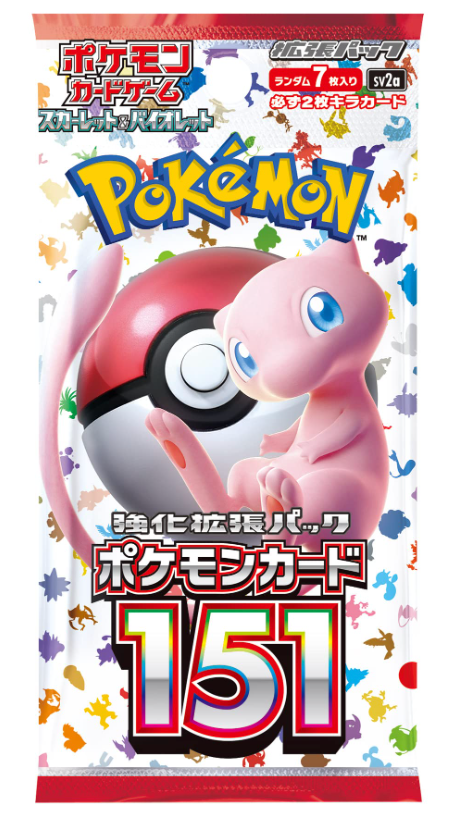 Booster d'extension amélioré Scarlet & Violet 151 du JCC Pokémon (japonais)