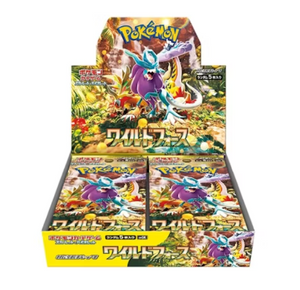 Coffret de boosters Pokémon Scarlet &amp; Violet Wild Force (japonais)