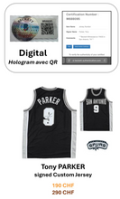 Charger l&#39;image dans la galerie, Maillot personnalisé signé Tony PARKER
