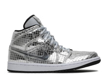 Charger l&#39;image dans la galerie, Jordan 1 Mid SE Disco Metallic Silver (W) Taille 7,5 W
