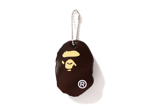 Porte-clés BAPE Ape Head Marron