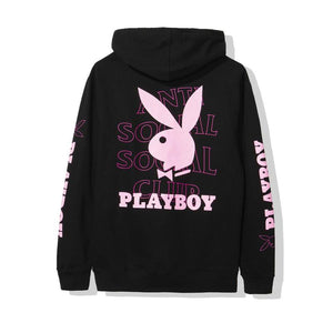 Anti Social Social Club Playboy FW19 Hoodie - Black Size XXL