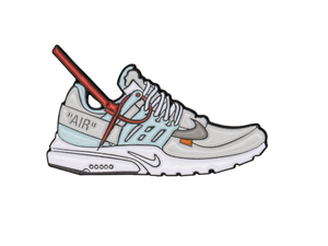 Pin's Nike Air Presto x OFF-WHITE (Blanc) (Précommande)