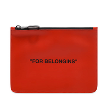 Charger l&#39;image dans la galerie, Pochette plate avec citation OFF-WHITE
