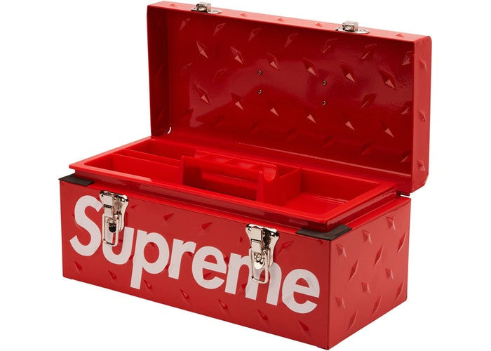 Coffret à outils Supreme Diamond Plate Rouge