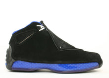 Load image into Gallery viewer, Jordan 18 OG Black Sport Royal (2003) Size 11.5 US
