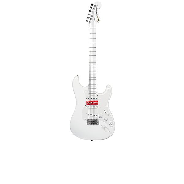 SUPREME FENDER STRATOCASTER BLANC FW17