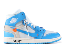 Charger l&#39;image dans la galerie, Jordan 1 Retro High OFF-WHITE Bleu université
